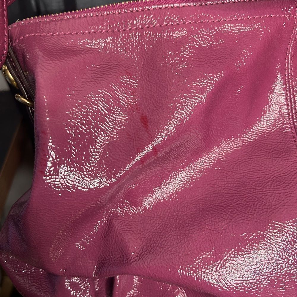 Coach Patent Leather Shoulder Bag - Picture 4 of 9